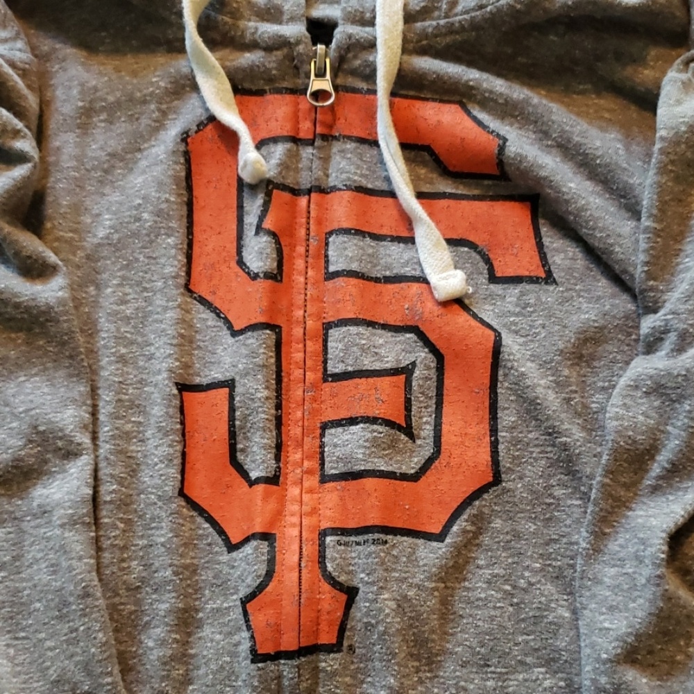 SF Giants Zip-up Hoodie - size med